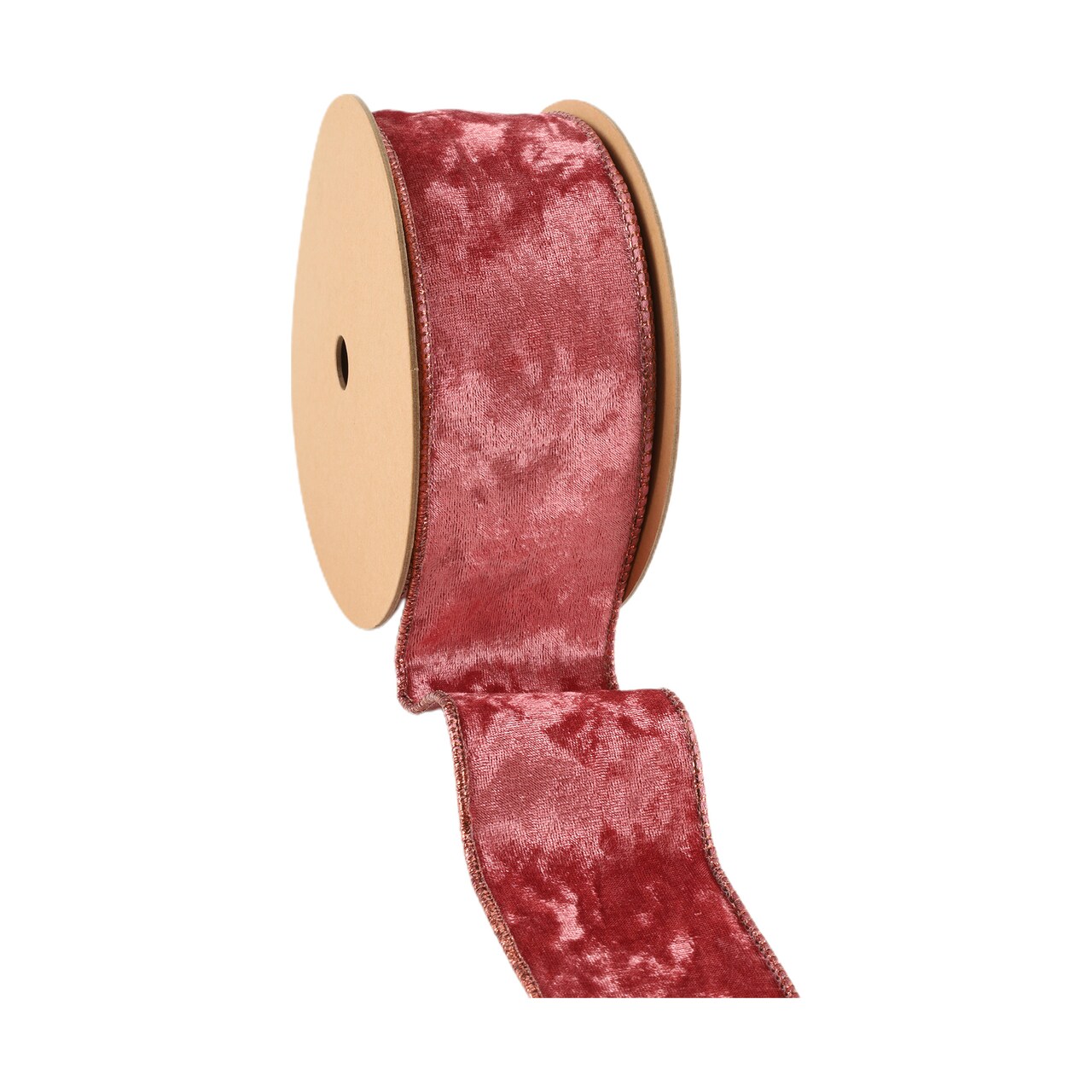 LaRibbons 1" - 4" Reversible Frosted Velvet Wired Ribbon | 10 Yard Roll